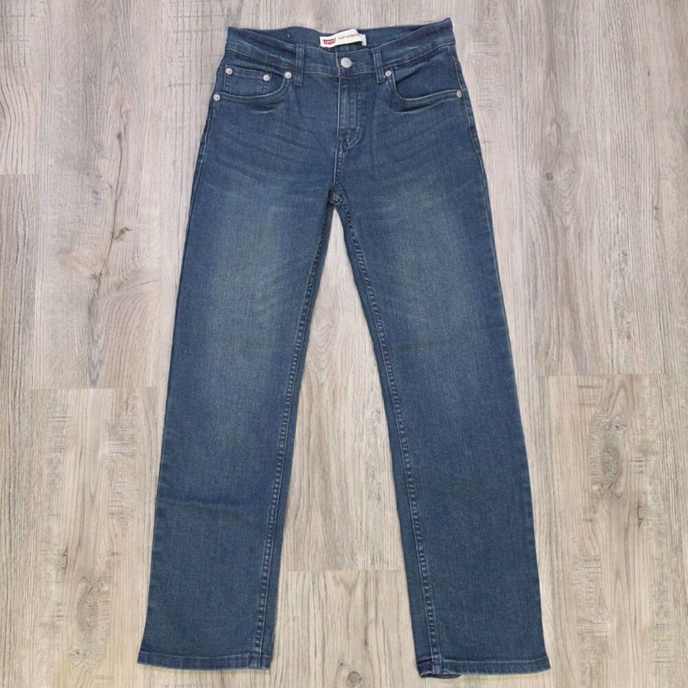 Levi's 514 Straight Leg Boys Size 14 Jeans 27x27  Excellent Used Condition